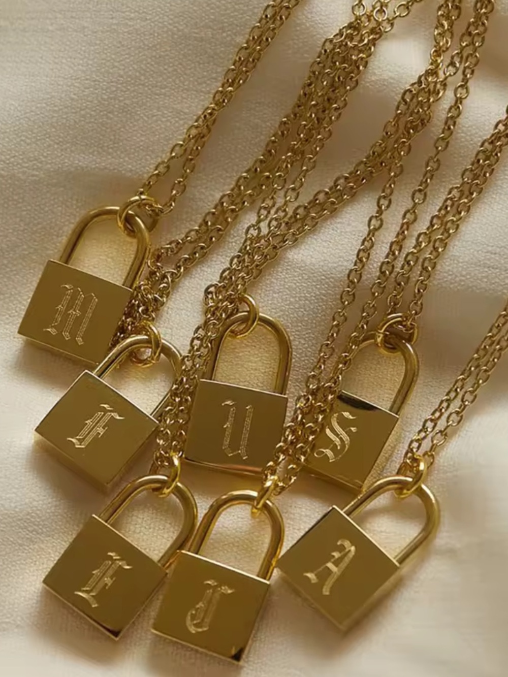 Lock Necklaces - Picture 4 of 7